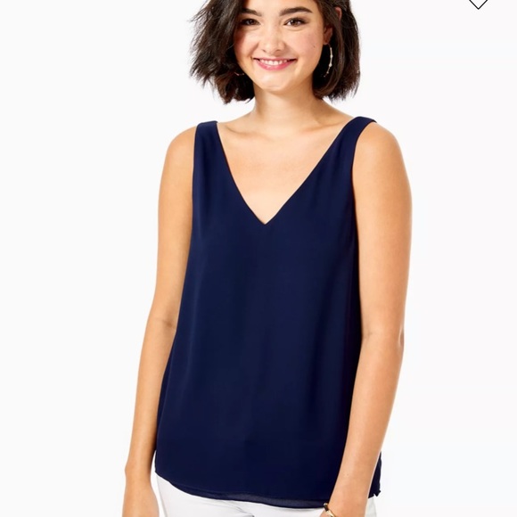 Lilly Pulitzer Florin Reversible Tank Top - Picture 4 of 7
